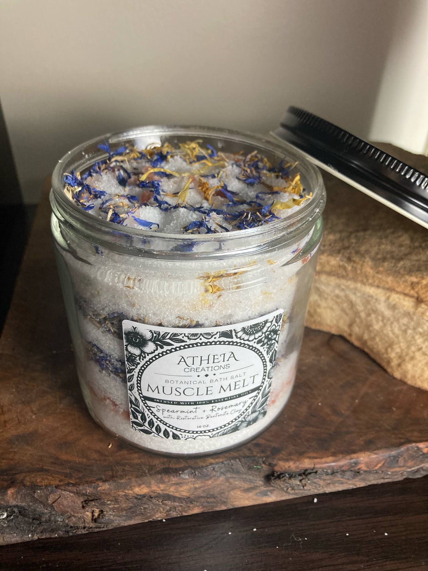 Muscle Relief Botanical Bath Salt 16oz
