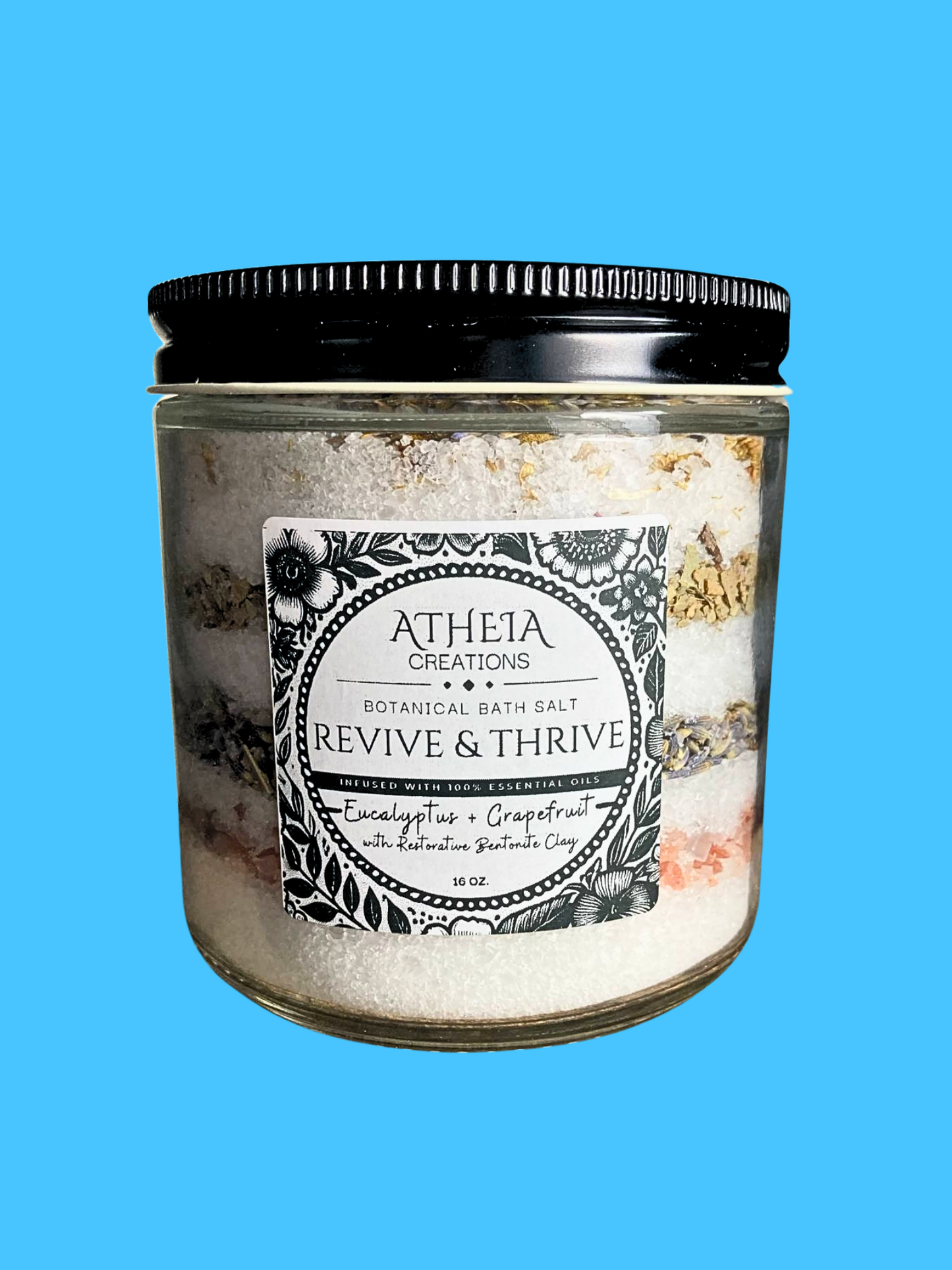 Revive & Thrive Botanical Bath Salt 16oz