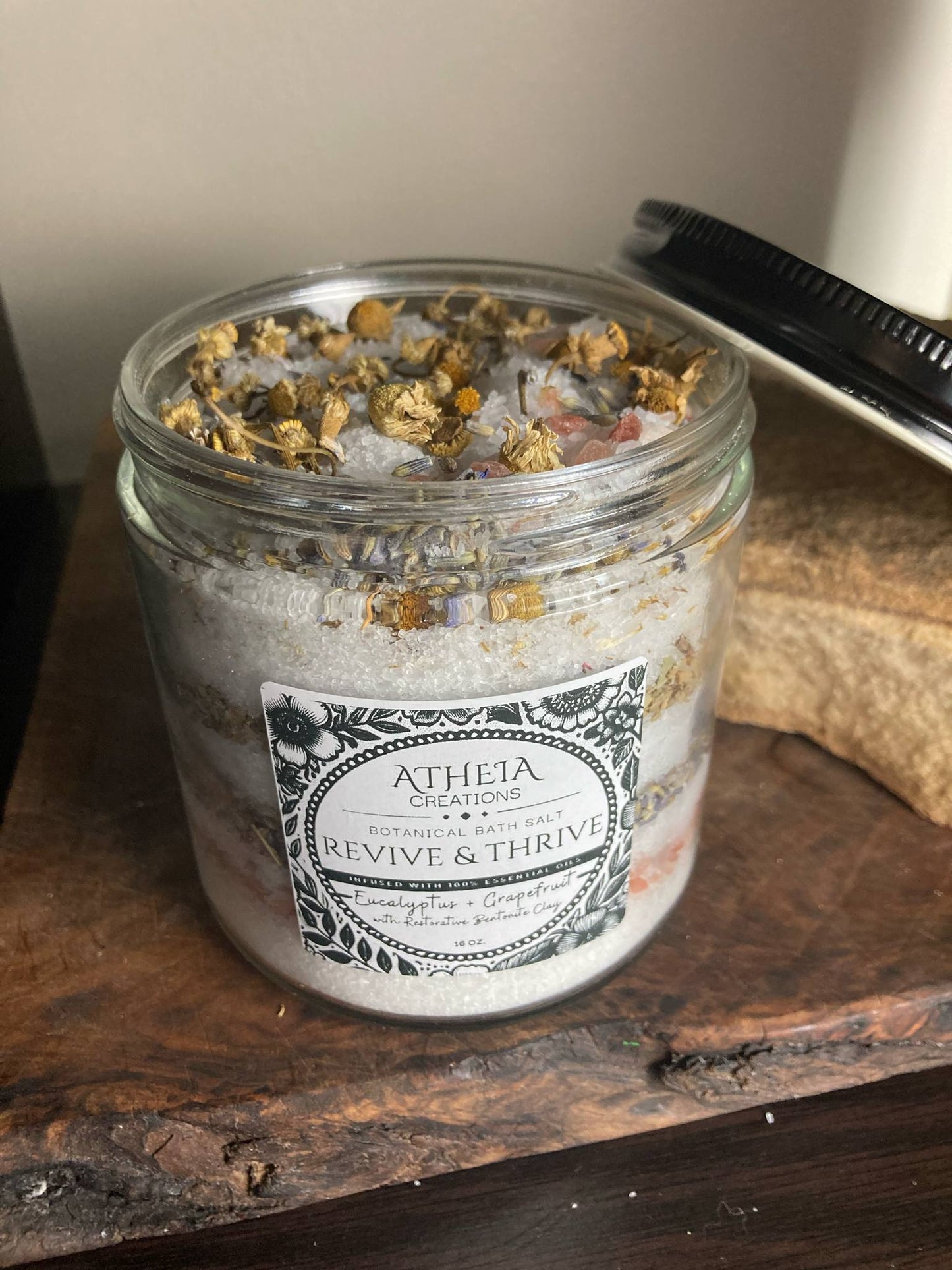 Revive & Thrive Botanical Bath Salt 16oz
