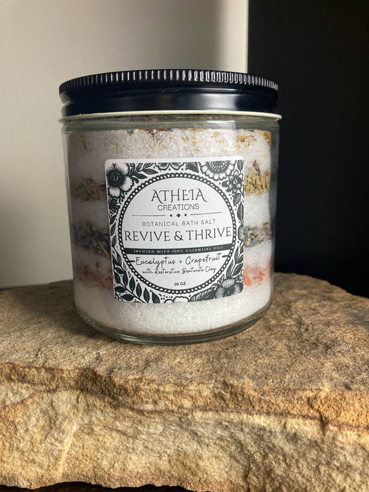 Revive & Thrive Botanical Bath Salt 16oz